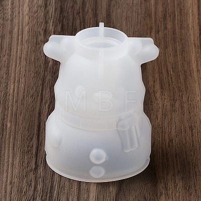3D Christmas  DIY Candle Holder Silicone Molds DIY-F144-04B-1