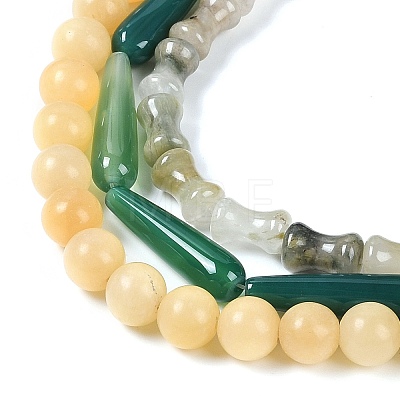 Natural Gemstone Beads Strands G-F513-04-1