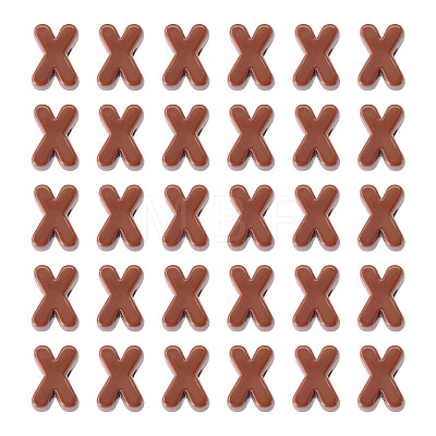 Opaque Acrylic European Beads LS-OACR-TAC0019-006X-1