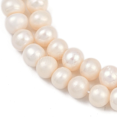 Natural Cultured Freshwater Pearl Beads Strands PEAR-I007-07J-06B-1