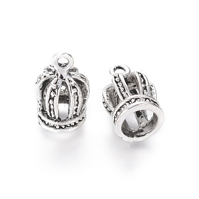 Tibetan Style Alloy Charms TIBEP-G023-09AS-1