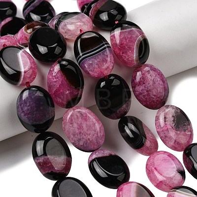 Natural Agate Beads Strands G-F820-N01-01A-1
