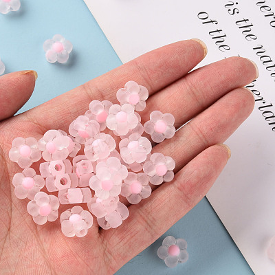 Transparent Acrylic Beads TACR-S152-06C-SS2112-1