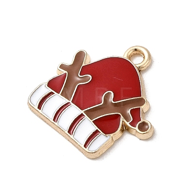 Christmas Alloy Enamel Pendants FIND-H055-17B-G02-1