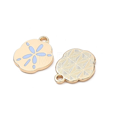 Alloy Enamel Pendants ENAM-G235-08G-02-1