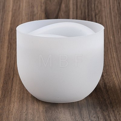 Round DIY Candle Cups Silicone Molds DIY-G098-01-1