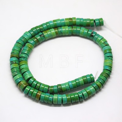 Natural Magnesite Beads Strands TURQ-L025-B-01-1