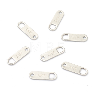 Tarnish Resistant 304 Surgical Stainless Steel Chain Tabs STAS-G245-02-1