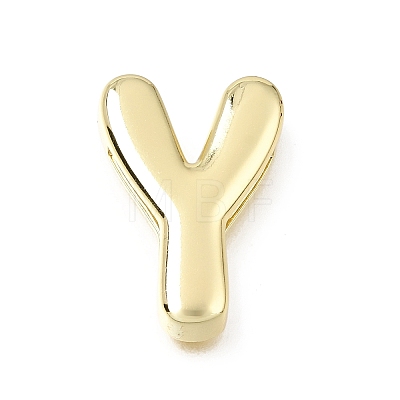 Brass Slide Charms KK-Z163-01G-Y-1