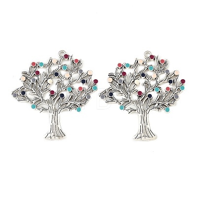 Alloy Enamel Big Pendants AL-CBA75EE-03AS-1