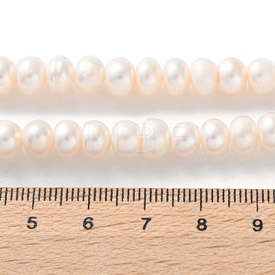 Natural Cultured Freshwater Pearl Beads Strands PEAR-I007-02N-01C-1