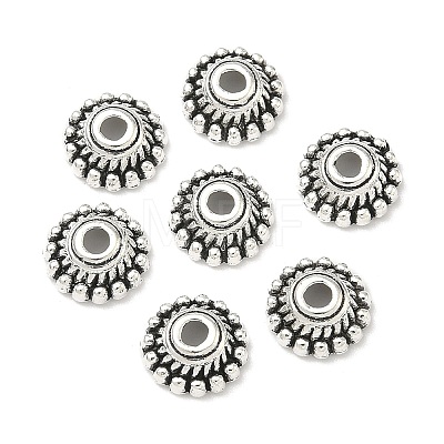 Tibetan Style Alloy Caps LS-LF1235Y-NF-1
