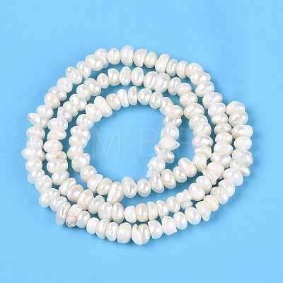 Natural Cultured Freshwater Pearl Beads Strand PEAR-N015-04C-01A-1