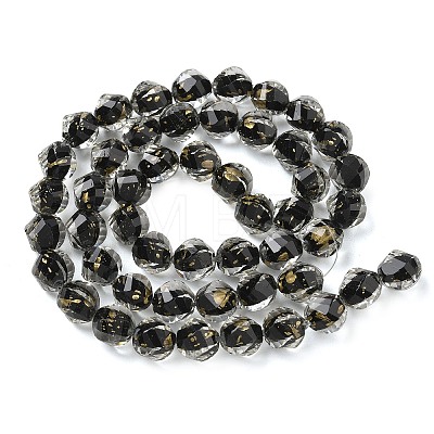 Resin & Glass Beads Strands GG-CBA48D8-01L-1