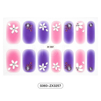 Full Cover Nombre Nail Stickers MRMJ-S060-ZX3257-1