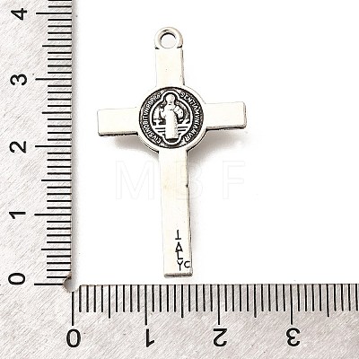 Tibetan Style Alloy Pendants PALLOY-D291-17AS-04-1