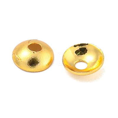 Brass Bead Cap KK-P277-54B-G-1