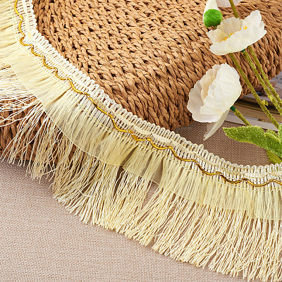 Polyester Tassel Fringe Trimming OCOR-TAC0008-21F-1