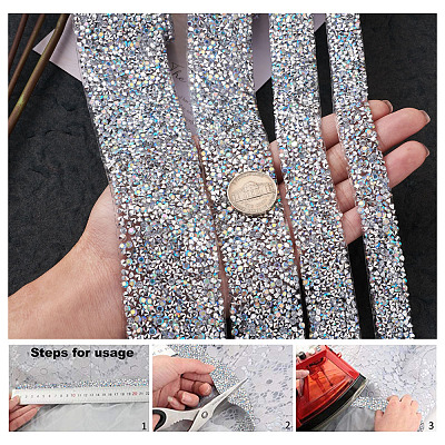 Glitter Resin Hotfix Rhinestone(Hot Melt Adhesive On The Back) OCOR-TA0001-13-1