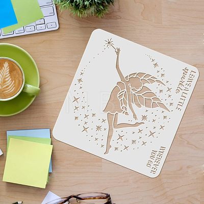 Plastic Reusable Drawing Painting Stencils Templates DIY-WH0172-297-1