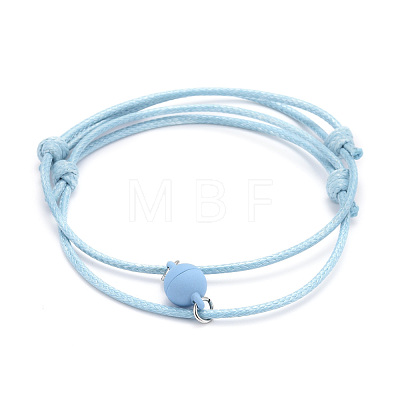 Adjustable Magnetic Bracelet for Couples BJEW-JB06190-04-1