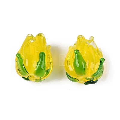 Handmade Lampwork Beads LAMP-N042-02E-1