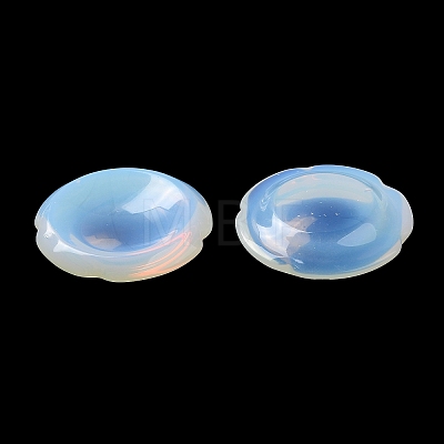 Synthetic Opalite Worry Stones G-E586-01W-1