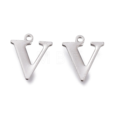 304 Stainless Steel Charms STAS-H112-V-P-1