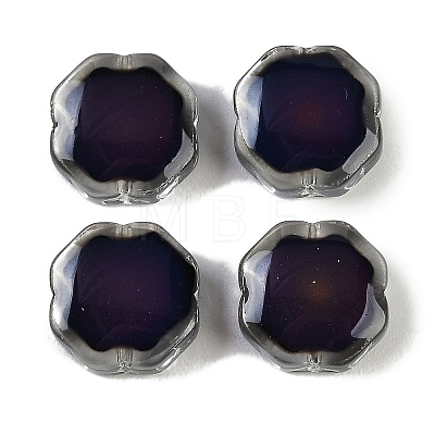 Two Tone Glass Beads GLAA-Z007-11A-1