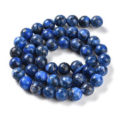 Natural Turquoise Dyed Beads Strands TURQ-U001-02A-1