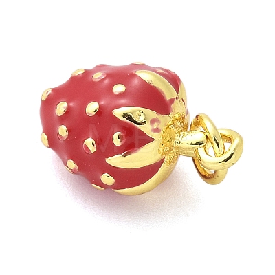 Brass Enamel Pendants LS-KK-S511-01B-G-1