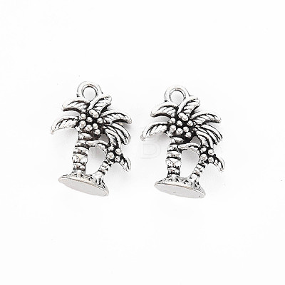 Tibetan Style Alloy Pendants X-TIBE-S320-201AS-1