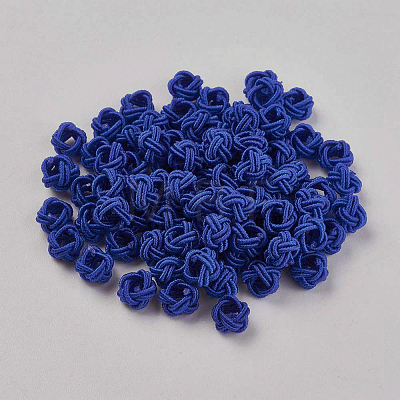 Polyester Weave Beads WOVE-K001-A16-1