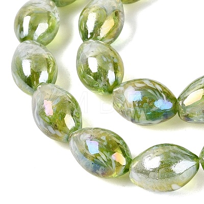 Handmade Lampwork Beads Strands LAMP-N037-04C-1