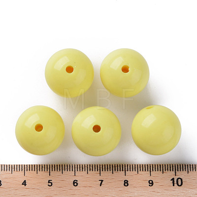 Opaque Acrylic Beads MACR-S370-C20mm-A10-1