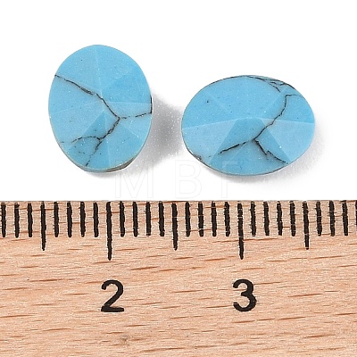 Synthetic Turquoise Cabochons G-C146-02J-1