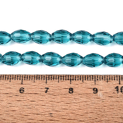 Transparent Glass Beads Strands GLAA-N071-01A-A11-1