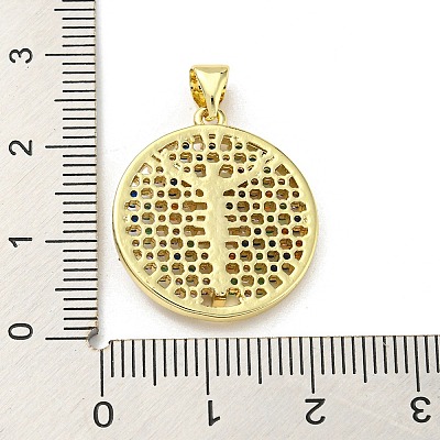 Brass with Cubic Zirconia Pendant FIND-Z023-09C-02-1