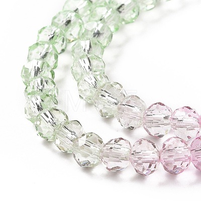 Transparent Glass Beads Strands GLAA-L045-01B-03-1