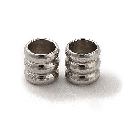 Non-Tarnish 201 Stainless Steel Beads STAS-M089-12P-1