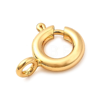 Brass Spring Ring Clasps KK-D407-20G-B-1