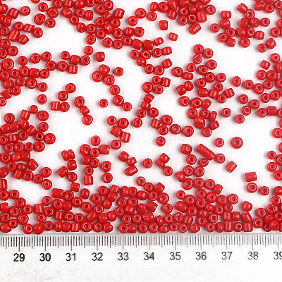 Baking Paint Glass Seed Beads SEED-S003-K20-1