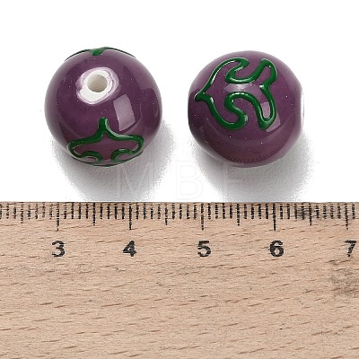 Handmade Porcelain Beads PR-T138-01D-1
