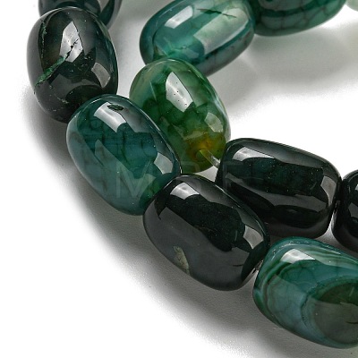 Natural Dragon Veins Agate Beads Strands G-A223-D11-01A-1