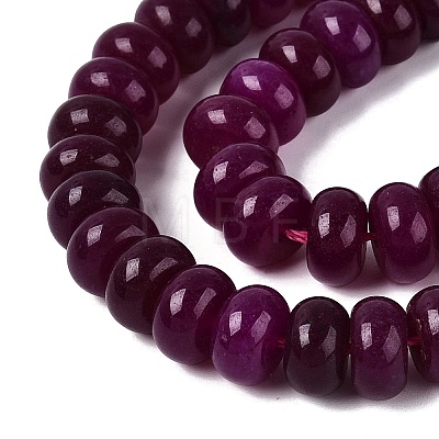 Natural White Jade Beads Strands G-Q613-01F-23-1
