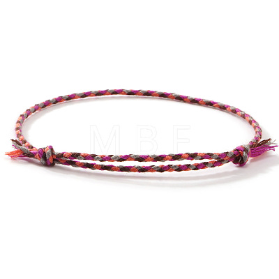 Bohemian Cotton Cord Braided Bracelets IT3177-13-1