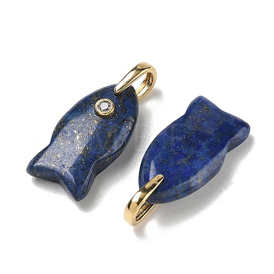 Dyed Natural Lapis Lazuli Pendants G-A297-01G-19-1