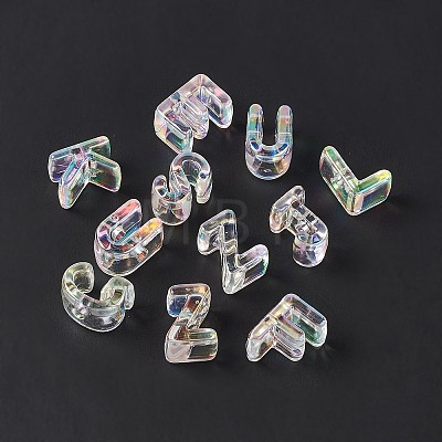 Transparent Acrylic Beads OACR-E004-36-1