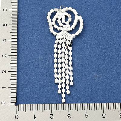 Brass Rhinestone Pendants KK-I715-16S-06-1