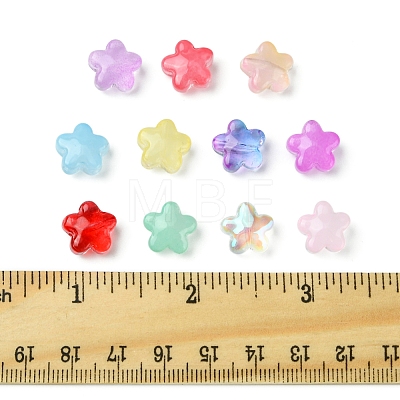30Pcs Baking Paint Glass Beads GLAA-FS0001-99J-1